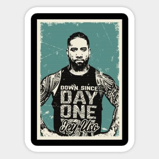 Vintage Jey Uso Sticker